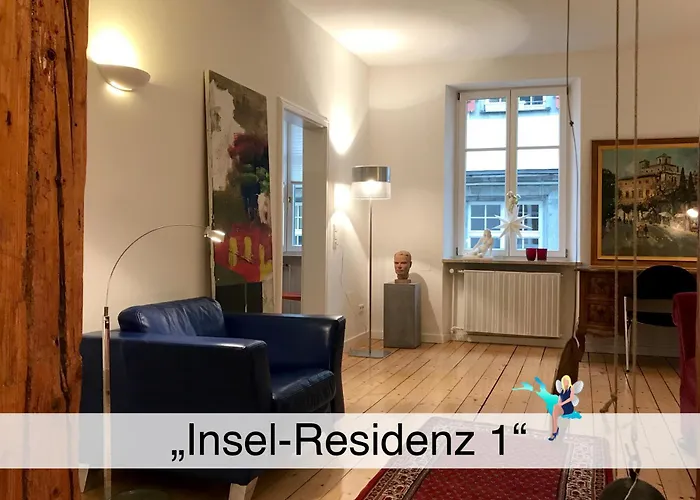 Insel-residenz 1 - Stilvolles Altstadt Haus Auf Der Insel דירה לינדאו